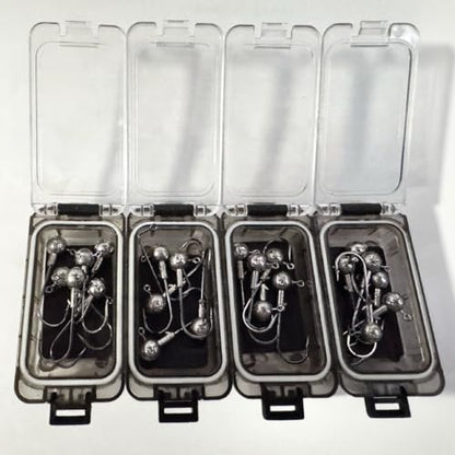 Magnetic Fishing Tackle Box Organizer with,4 PC small tackle box Waterproof and Glow in the Dark Tackle Trays, Removable Compartments for Storing Fishing Lures and Accessories,mini tackle box