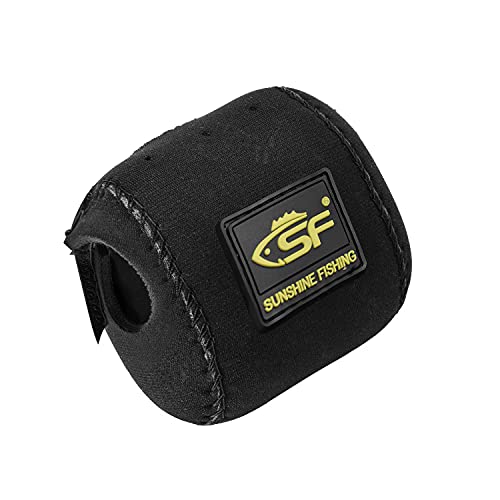 SF Low Profile Neoprene Baitcaster Reel Covers Casting Protective Reel Case fit 50 100 200 Series Baitcaster - color: Baitcast up to 200 Series, size: Left Hand/1 Pack
