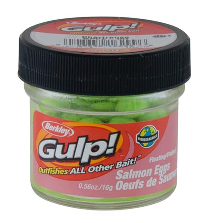 Berkley Berkley Gulp Floating Salmon Eggs 0 56 Ounce - color: Chartreuse