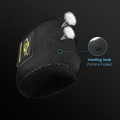 SF Low Profile Neoprene Baitcaster Reel Covers Casting Protective Reel Case fit 50 100 200 Series Baitcaster - color: Baitcast up to 200 Series, size: Left Hand/1 Pack