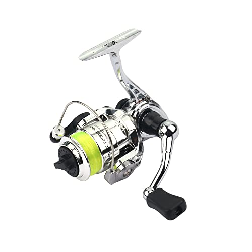 Lixada Fishing Rod Reel Combo Mini Pen Fishing Pole Kit Telescopic Fishing Rod Spinning Reel Combo Kit - color: Blue, size: 2.1 m