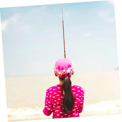 Portable Telescopic Fishing Rod Short Handheld Pole Lightweight for Outdoor Lake Sea Kayaking Use Adjustable Compact Design