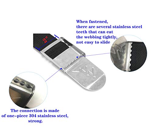 Diving Belt Kit,1 Diver Weight Belt,4 Weight Pocket,5 Weight Keepers for Scuba Diving, Freediving, Spearfishing, and other Underwater Activities