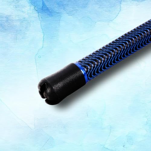 Fiblink Surf Fishing Rod Carbon Surf Spinning Rod Portable Travel Saltwater Beach Blue Surf Rod with SuperPolymer Handle 8'6"/9'/10'/12'/15' - style: 10'-3pc-mh Spin