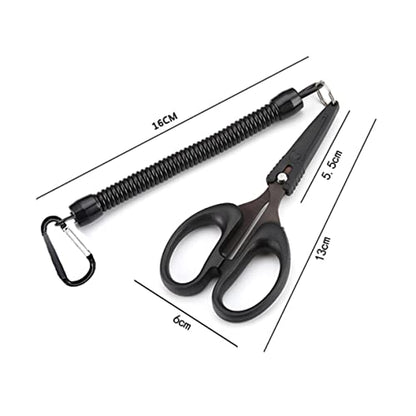 BESPORTBLE 2pcs Fishing Braided Ergonomic Portable Fishing Thread Cutter Non-slip Serrated Blades for Cutting for Enthusiasts