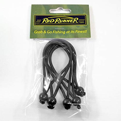 Rod-Runner Bungee Cords | Set of 5 Bungee Straps for Rod-Runner Fishing Rod Racks