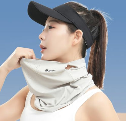 UV Sun Protection Face Mask for Women, Face Cover Scarf Neck Gaiter Outdoor