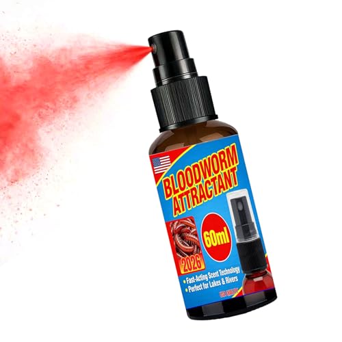 Catfish Attractant,60ml Liquid Lure Enhancer - Scent Bait Attractant Spray,for Angler Beginner Fishing Freshwater Carp Catfish Bass Lake River