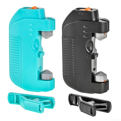 Electric Fishing Knotter Machine for GT/FG/PR Knots, ABS+Stainless Steel Bobbin Winder Tool with 125rpm Speed for Braided PE0.6-PE3 Lines - color: Blue