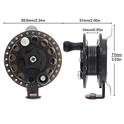Fly Fishing Reel Fly Reel, Saltwater Fly Reel Fly Fishing Reels, Ultra Light Fly Fishing Reel Ice Fishing