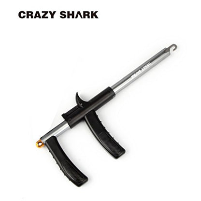Fishing Hook Remover, Aluminum Fish Hook Remover Tool, Fish Hook Remover Tool Fishing Accessories 9.6in - color: gun metal