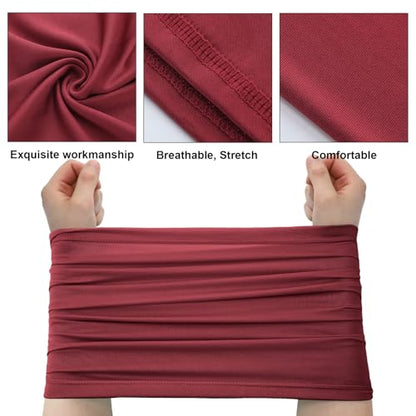 Geyoga Summer UV Protection Cooling Neck Gaiter | Sunscreen Breathable Face Scarf Bandana Mask Neck Gaiter for Outdoor Fishing Hiking Camping - color: Earth Tones