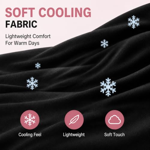 Ice Silk Sun Protection Face Mask for Women, Breathable Cooling Face Cover with Neck Coverage, Driving，Golf，Hiking - color: Black*2