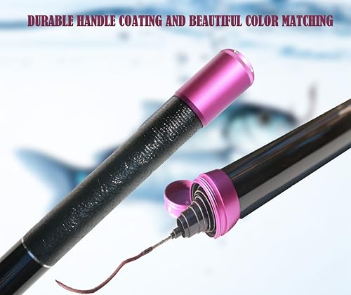Carbon Fiber Telescopic Fishing Rod 26.6FT Portable Ultralight Fly Rod Tenkara Rods Collapsible Bass Crappie Full Kit Pocket Fishing Pole Bamboo Fishing Pole - color: Fishing rod kit, size: 20.7 ft