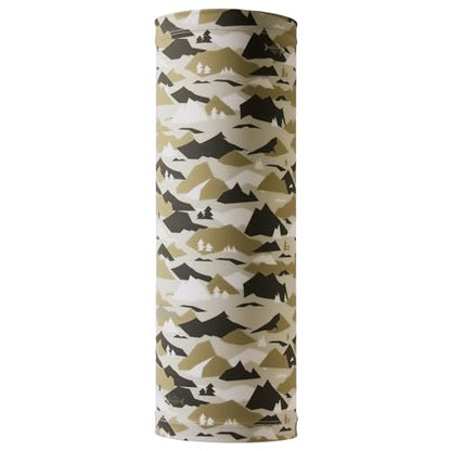 BASSDASH UPF 50+ UV Sun Protection Neck Gaiter Fishing Mask Hunting Kayaking Hiking Cycling Ski Sports - color: Mountain Camo
