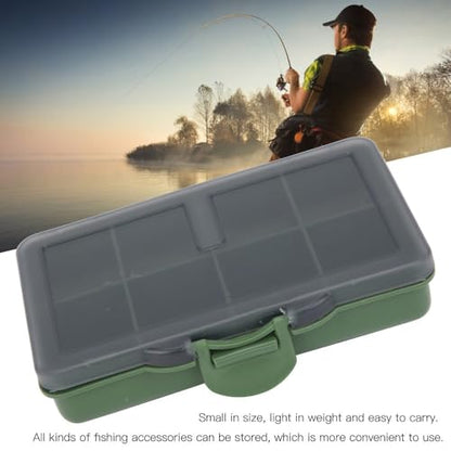 Fishing Tackle Box, Clear Water proof Storage Organizer for Hooks, Lures, Baits, Terminal Tackle and Small Fishing Accessories Use(8 Compartments) - size: 8 Compartments