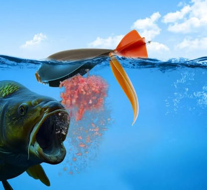 Pack of 1 Fishing Feeder Bait Thrower Carp Feeder Spod Bomb Float Lure Bait Holder Pellet Position Thrower Fishing Accessory