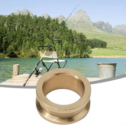 Brass For Fishing Line Roller, Essential Part For Reel Repair, Smooth Accessory For Enhanced Line Functionality(11.2 * 8 * 4.8mm) - size: 11.2*8*4.8mm