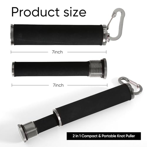 Fishing Knot Puller Tool, FG GT Knot Tying Tool, PE Fishing Line Knot Grippers Line Dragger Tightener - color: Gray