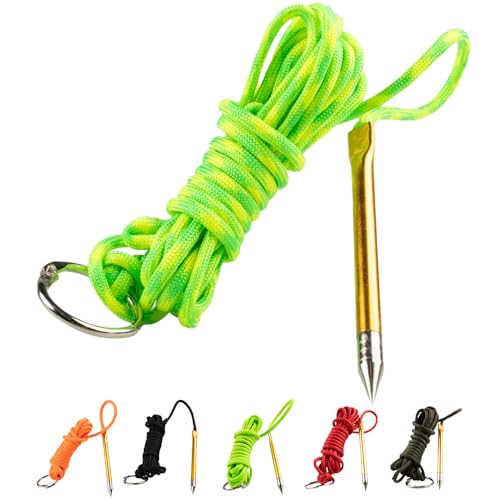 Fish Stringers – 10- & 20-Foot Lengths – 30+ Colors to Choose from! - color: Dayglow, size: 10 feet
