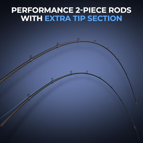 KastKing Verus Technique Twin-Tip Bass Fishing Rod – IM7 Graphite Blanks with Nano Resin, Extra Tip, PTS, Titanium Guide Frames, Technique-Specific Casting & Spinning Rod - size: 7'5"-Mh-M, style: Casting