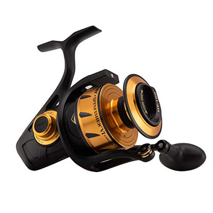 Penn Spinfisher VI Spinning Fishing Reel - size: 6500, style: Ssvi Bail-less - Old Model