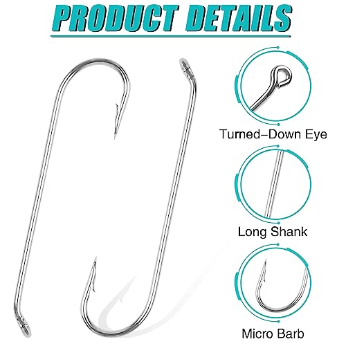 Fly Tying Hooks Assortment Dry Fly Fishing Hooks for Trout Salmon Fishing | Black Nickel High Carbon Steel, 480pcs/320pcs Fly Hooks for Dry Wet Nymphs Streamers Caddis Pupa Freshwater Saltwater Fishing - style: 480pcs