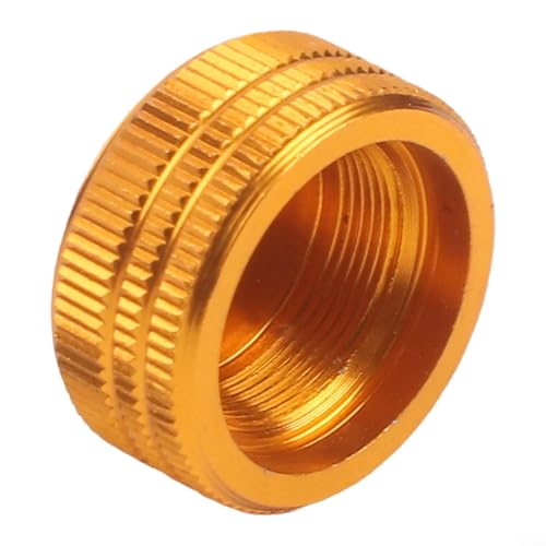FABULETTA Baitcasting Reel Brake Knob, Fine Tuning Nut M11x0.5, Aluminum Alloy Replacement Part for Daiwa SS SV103SHL Spool Tension Adjustment(gold)