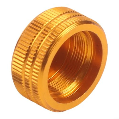 FABULETTA Baitcasting Reel Brake Knob, Fine Tuning Nut M11x0.5, Aluminum Alloy Replacement Part for Daiwa SS SV103SHL Spool Tension Adjustment(gold)