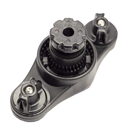 YakAttack HD LockNLoad Track Mount Base | Dual MightyBolt System for Kayak Rod Holders, Fish Finders & Heavy-Duty Gear | Track or Deck Mount | Yak Attack USA-Made