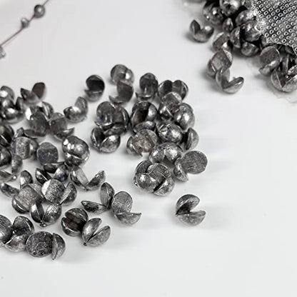 Removable Split-Shot,500Pcs Lead Sinking Split Shots Fishing Sinkers,Fishing Weights Sinkers - color: 1.5g
