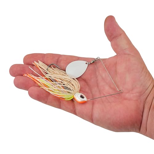 Berkley Power Blade Standard Fishing Spinnerbaits - color: Coleslaw/White, size: 1/2 oz - Colorado
