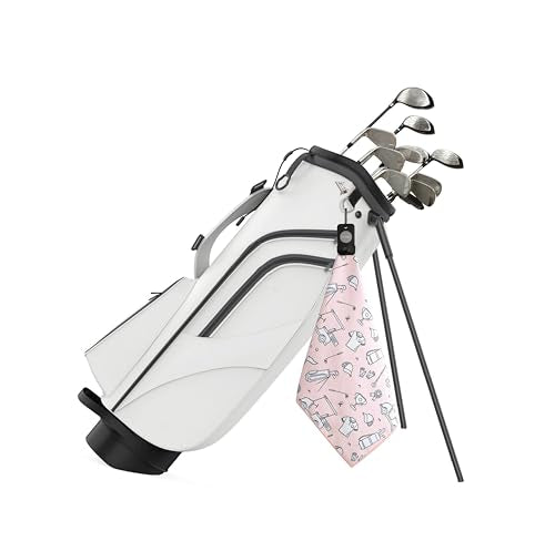 Magnetic Golf Towels for Golf Bags with Clip & Ultra Strong Magnet - Waffle Weave Microfiber Towel for Secure Hold on Bags & Carts - Ideal Club Cleaner & Accessories - Doodle Sketch - color: Doodle Sketch