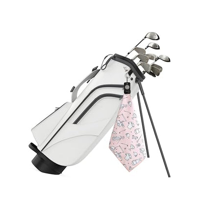 Magnetic Golf Towels for Golf Bags with Clip & Ultra Strong Magnet - Waffle Weave Microfiber Towel for Secure Hold on Bags & Carts - Ideal Club Cleaner & Accessories - Doodle Sketch - color: Doodle Sketch