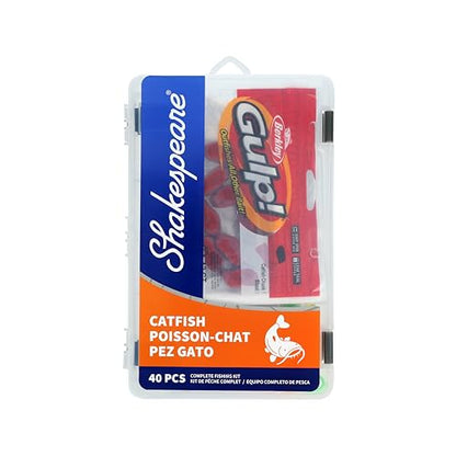Shakespeare Catch More Fish Fishing Tackle Kit - color: Catfish, style: New Model