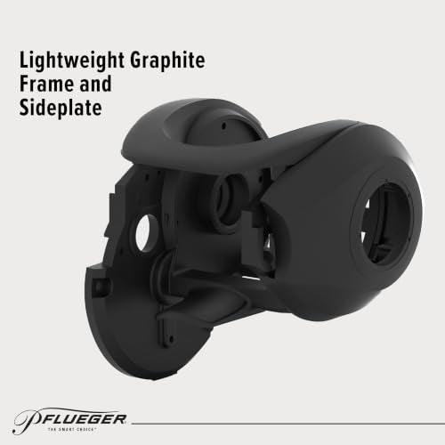 Pflueger President XT Baitcast Low Profile Fishing Reel - style: Left Handed - Hs - Box