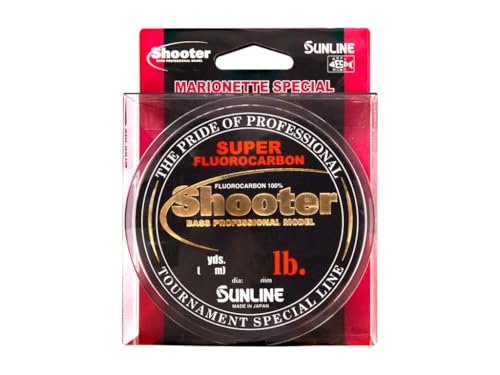 SUNLINE Fluorocarbon Line Shooter Natural Clear - size: 150M, style: Size 4 16 Lb