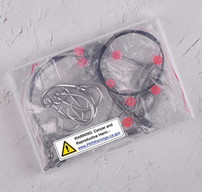 Saltwater Grouper Rigs Carolina & Bottom Surf Fishing Rigs with Egg Sinkers, Circle Hooks for Catfish Redfish Grouper Halibut Striper - size: 1.5oz Rig Kit
