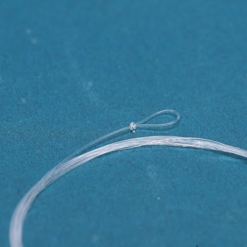 YYKBlueSky 9FT Clear Nylon Tapered Leader, Multiple Sizes 0X-7X (0X 1X 2X 3X 4X 5X 6X 7X) Optional, 5PCS Each for Freshwater Fly Fishing Line - size: 6X