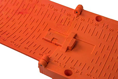 YakGear Fish Stik - Folding Fish Ruler - color: Orange