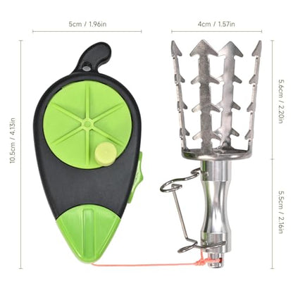 Compact Fishing Lure Clip, Stainless Steel Fish Hook Remover Tool for Stream and Lake Fishing, Portable for Hiking and Camping Travel