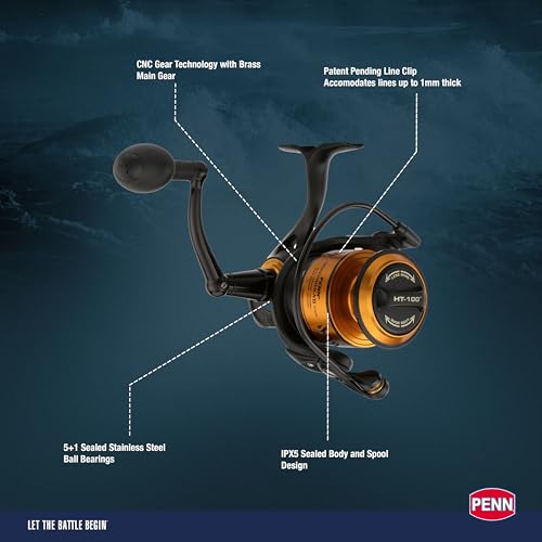 Penn Spinfisher VI Spinning Fishing Reel - size: 10500, style: Svii - New Model