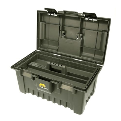 Plano 1612 Deep Water Resistant Field Box with Lift Out Tray - style: X-large Size O.d. Green