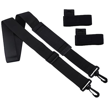 1set Adjustable Fishing Rod Shoulder Strap Ergonomic Fish Pole Carrier Weight Distribution for Outdoor Fishing Activities Convenient Fixing Band