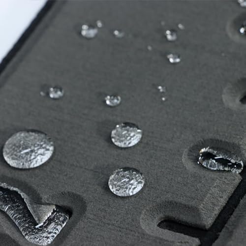 Fish Ruler for Boat 40in Foam Fishing Measuring Tool with 3M Self-Adhesive Backing for Boats Sailboats Yachts Kayaks - color: Dark Grey