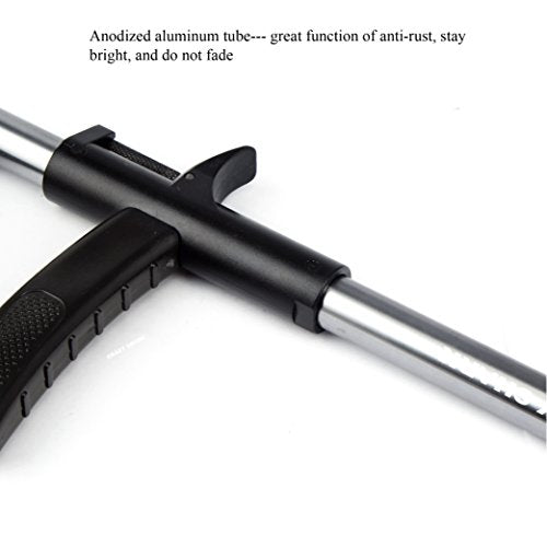 Fishing Hook Remover, Aluminum Fish Hook Remover Tool, Fish Hook Remover Tool Fishing Accessories 9.6in - color: gun metal