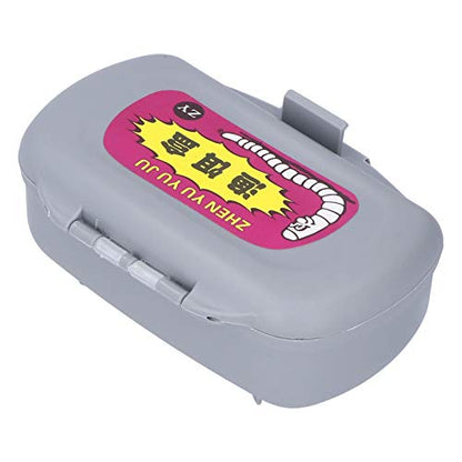 EBTOOLS Fishing Bait Holder Box, Live Bait Storage Box Containers, Sealing Inside, Good Sealing Degree, Can Be Used to Place Earthworms,