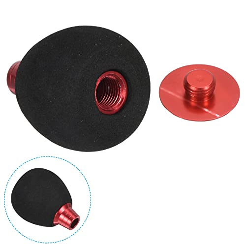 PATIKIL Fishing Reel Handle Knob, Lightweight EVA Fishing Reel Power Knob Handle Grip for Fishing Reel Replacement Parts - color: Red