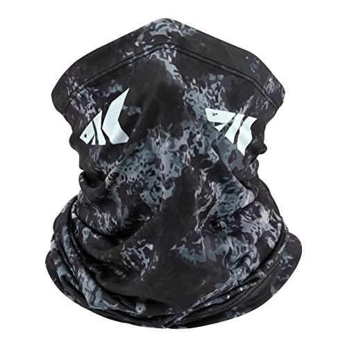 KastKing Sol Armis Neck Gaiter - UPF 50 Face Mask - UV Sun Protection Mask for Men & Women, Fishing, Hiking - color: B: Boulder Camo Obsidian, size: One Size