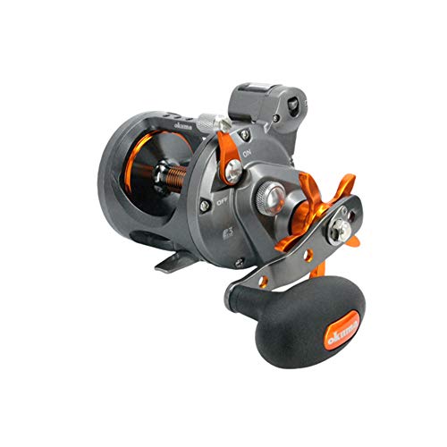 Okuma Cold Water Linecounter Trolling Reel - size: CW-153D; 290yds/12lb, style: Cw-153d: 240 Yds-14lb